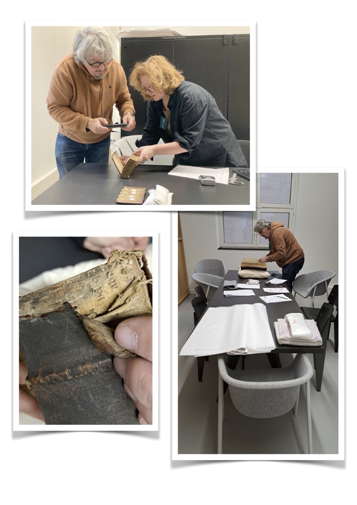 restauratieproject collectie boeken in Maastricht met driessen+vandeijne